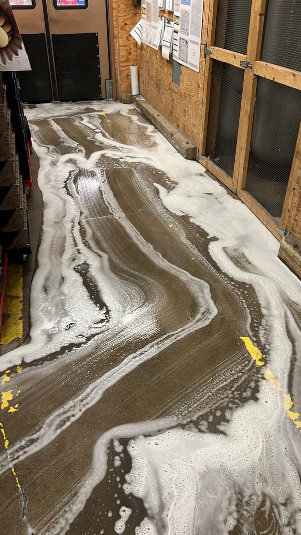 deck scrub